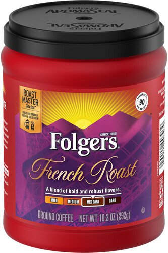 Folgers French Roast Medium Dark