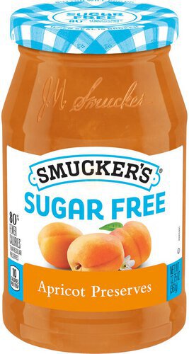 Smucker's Sugar Free Apricot Preserves with Splenda Brand Sweetener, 12.75 Ounces