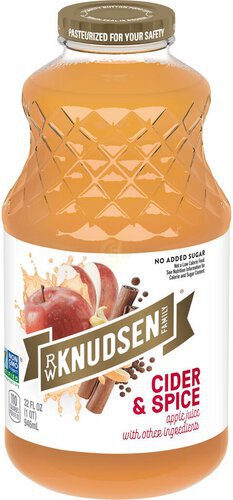 R.W. Knudsen Family Cider and Spice Apple Juice, 32 Ounces