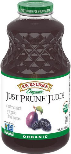 R.W. Knudsen Family Organic Just Prune Juice, 32-Fluid Ounce (Packaging May Vary)