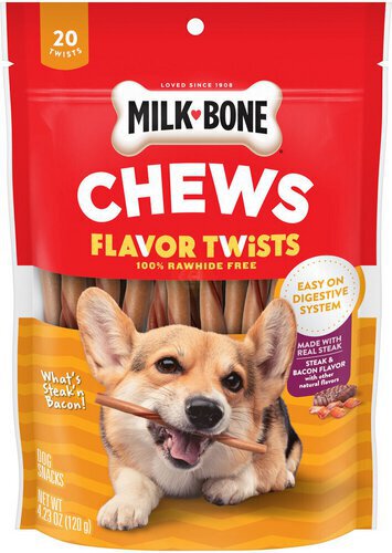 Milk Bone Chews Steak & Bacon