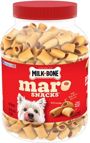Milk-Bone MaroSnacks Small Dog Treats With Bone Marrow, 40 Ounces