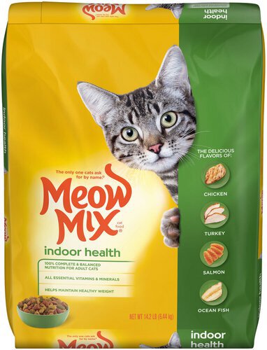 Meow Mix Indoor Health Dry Cat Food, 14.2 Pounds