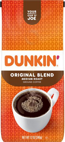 Dunkin’ Original Blend Coffee, Medium Roast Coffee, 12 Oz Bag