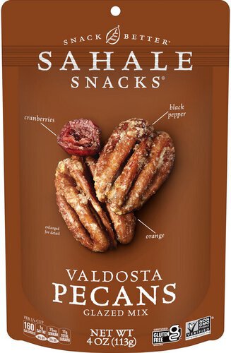 Sahale Snacks Valdosta Pecans Glazed Mix, 4 Ounces (Pack of 6)