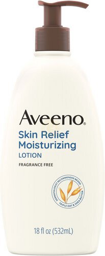 Aveeno Skin Relief Moisturizing Lotion For Very Dry Skin With Soothing Triple Oat & Shea Butter Formula Dimethicone Skin Protectant Helps Heal Itchy Dry Skin Fragrance Free
