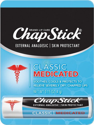 ChapStick Classic Medicated Lip Balm Tube - 0.15 Oz