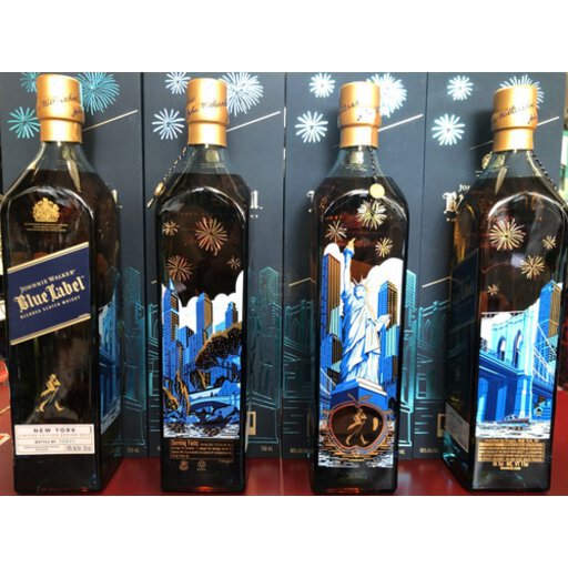 Johnnie Walker Blue Label NYC Edition 2023 Design Blended