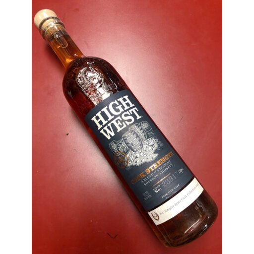 High West Distillery Cask Strength Blended Bourbon Whiskey