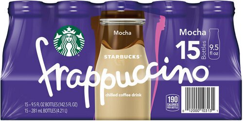 Starbucks Frappucino Chilled Coffee Drink Mocha     