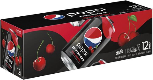 Pepsi Zero Sgr Wld Cherry12 Pk