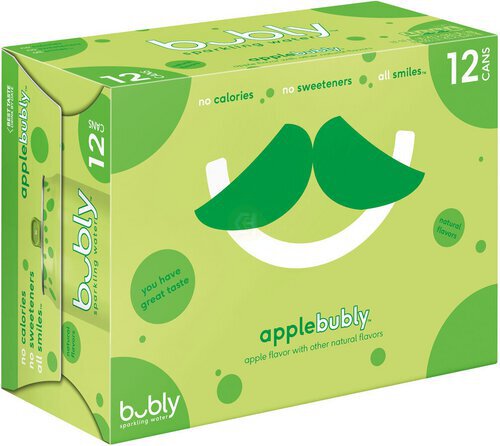 Bubly Sparkling Water Apple   