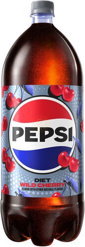 Diet Pepsi Soda Wild Cherry  L