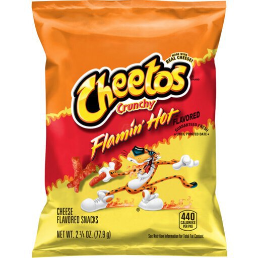 Cheetos Flamin Hot Crunchy 2.5OZ - B's Wine & Liquor, Fair
