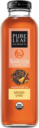 Pure Leaf Tea House Colleion Real Brewed Tea Spiced Chai Organic Black Tea  