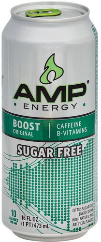 Amp Energy Boost Original Citrus Sugar Free