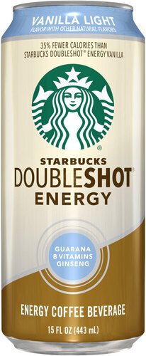 Starbucks Doubleshot Energy Coffee Beverage Vanilla Light Flavor  