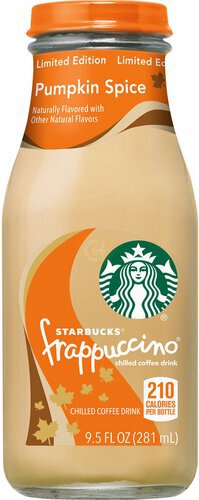 STARBUCKS FRAPPUCCINO PUMPKIN SPICE     SINGLE