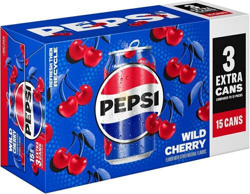 Pepsi Soda Wild Cherry   