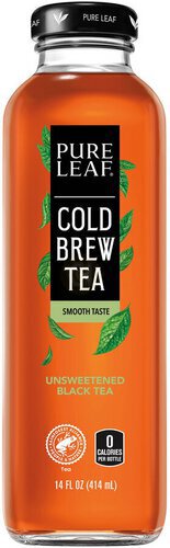Pure Leaf Cold Brew Tea Unsweetened Black Tea  