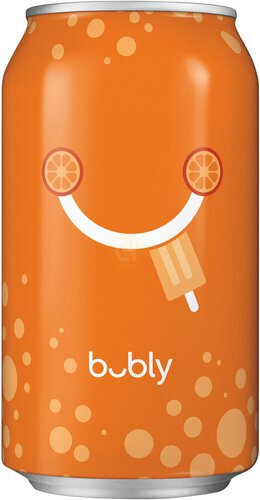 Bubly Sparkling Water Cream Orange Vanilla