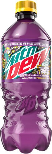 Mtn Dew Baja Blast Soda Passionfruit Punch