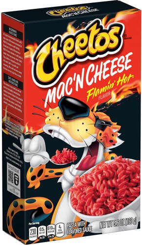 Cheetos Mac'N Cheese Pasta With Flavored Sauce Flamin' Hot Flavor 