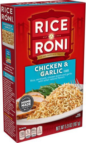 Rice A Roni Rice Vermicelli Chicken & Garlic Flavor