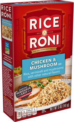 Rice A Roni Chicken & Mushroom Flavor