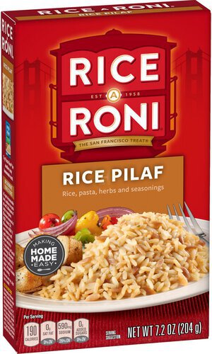 Rice A Roni Rice Pasta Rice Pilaf 