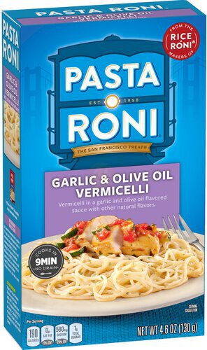 Pasta Roni Garlic & Olive Oil Vermicelli 