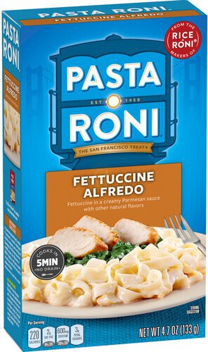 Pasta Roni Fettuccine Alfredo
