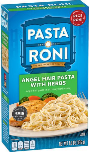 Pasta Roni Angel Hair Pasta With Herbs 