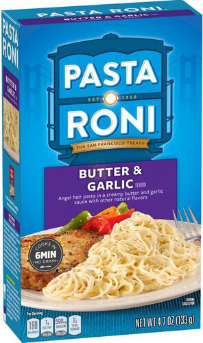 Pasta Roni Angel Hair Pasta Butter & Garlic Flavor  