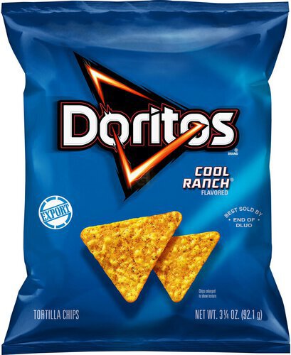 Doritos Tortilla Chips Cool Ranch Flavored  