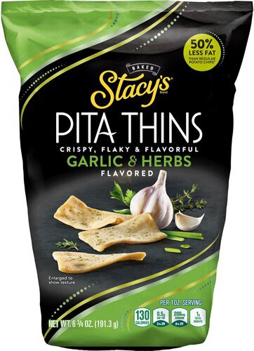 Stacy's Baked Pita Thins Garlic & Herbs Flavored