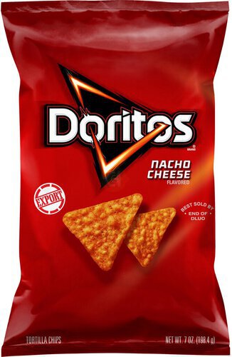 Doritos Tortilla Chips Nacho Cheese Flavored  
