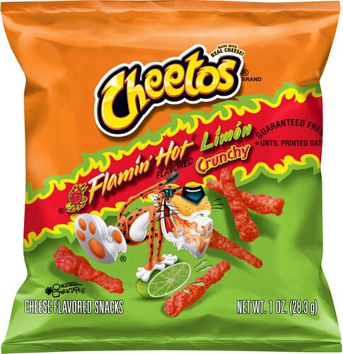 CHEETOS FLAMIN HOT LIMON 1OZ