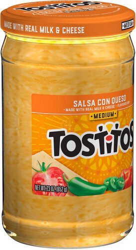 Tostitos Salsa Con Queso Medium