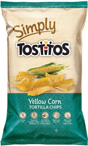 Tostitos Simply Tortilla Chips Organic Yellow Corn 