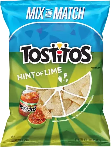 Tostitos Flavored Tortilla Chips Hint Of Lime