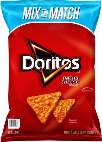 Doritos Tortilla Chips Nacho Cheese  