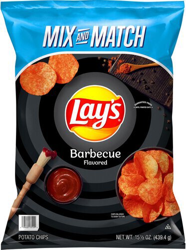 Lay's Potato Chips Barbecue Flavored 