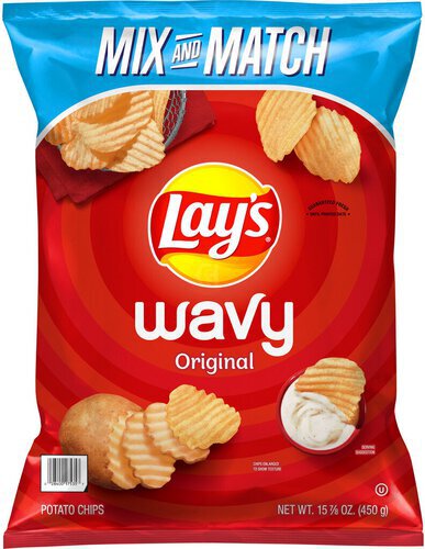 Lay's Wavy Potato Chips Original