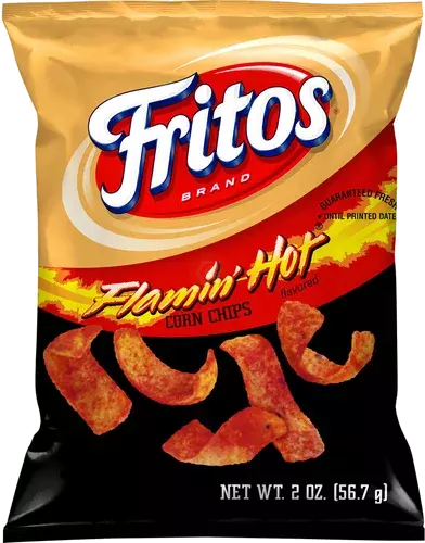 Fritos Corn Chips Flamin' Hot Flavored 