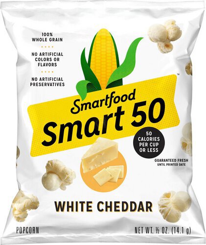 Smartfood Smart  Popcorn White Cheddar