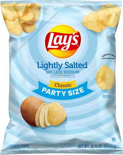Lay's Lightly Salted Potato Chips Classic 