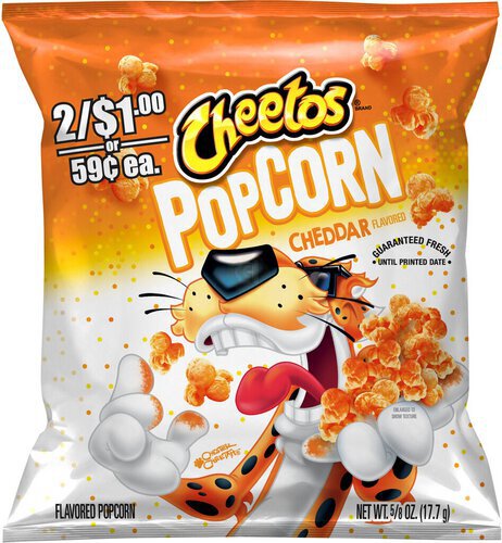 Cheetos Popcorn Flavored Popcorn Cheddar Flavored 