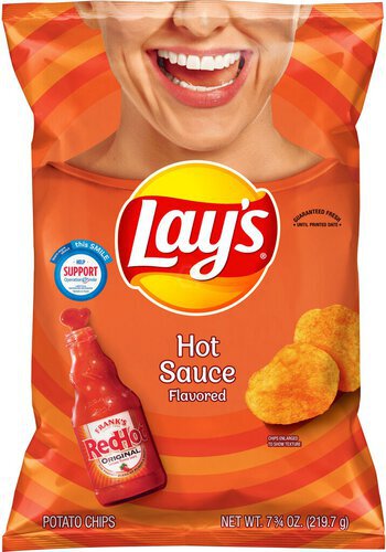 Lay's Potato Chips Hot Sauce