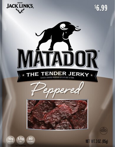 Matador Beef Jerky Peppered  